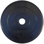 Диск черный MB Barbell Atlet 25 кг 51 мм
