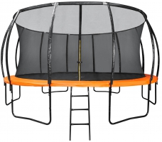 Каркасный батут TRAMPOLINE KENGOO 20 с сеткой 20ft (610 см)