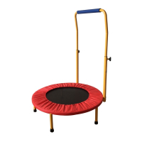 Мини батут DFC Trampoline Fitness 32" (81 см), поручень