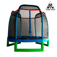 Батут DFC JUMP KIDS 7ft сине-зеленый (213 см)