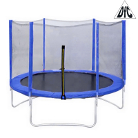 Батут с сеткой DFC TRAMPOLINE FITNESS 8FT-TR-B (244 см) синий