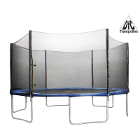 Батут с сеткой DFC TRAMPOLINE FITNESS 14FT-TR-E (427 см) синий