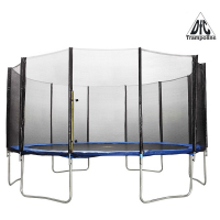 Батут с сеткой DFC TRAMPOLINE FITNESS 16FT-TR-E (488 см) синий