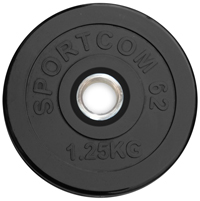 Диск черный Sportcom 1,25 кг 26 мм