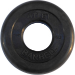 Диск черный MB Barbell Atlet 1,25 кг 51 мм