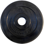Диск черный MB Barbell Atlet 10 кг 51 мм